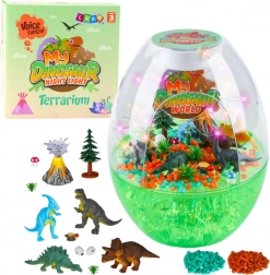 Kreatives Dinosaurier-Terrarium – Kinder-Nachtlampe mit Sprachsteuerung DIY