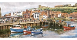 Gibsons panoramapuzzle Whitby, Yorkshire 636 Teile