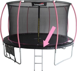 Schutzabdeckung für Federn für Trampolin SPORT MAX 6 ft schwarz‑pink