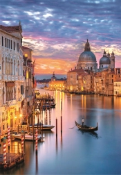 Puzzle 500 Teile Erleuchtetes Venedig
