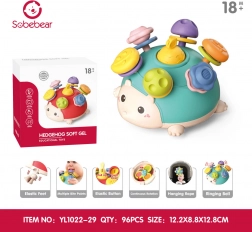 Multifunktionales sensorisches Spielzeug Igel für die Kleinsten