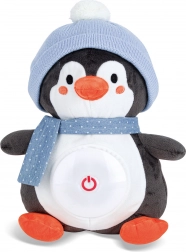 Leuchtendes Einschlaf-Kuscheltier mit Musik Pinguin 29 cm