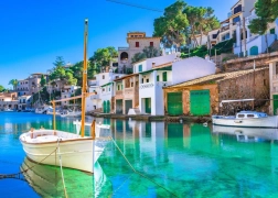 Bluebird Puzzle Fischerhafen in Cala Figuera 500 Teile