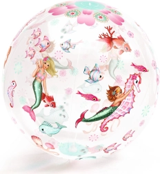 Aufblasbarer Ball mit Meerjungfrauenmotiv