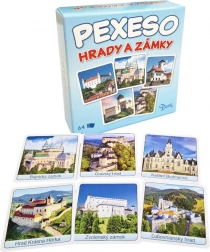 Pexeso Burgen und Schlösser in der Schachtel