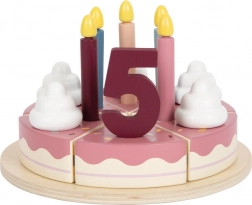 Holz-Geburtstagskuchen zum Schneiden small foot Tasty