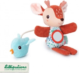 Lilliputiens Aktiv-Handpuppe Reh Stella 6 M+