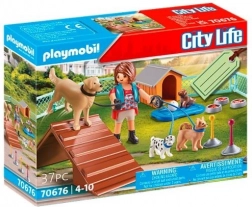 Geschenkset PLAYMOBIL City Life Hundetrainerin