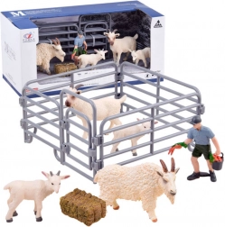 Serie Bauernhoftiere – Set mit Ziegen aus dem Gehege, Figuren – Ziege