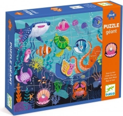 Djeco Puzzle Tactilo Meer 24 + 8 Teile