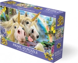 3D-Puzzle Lachende Einhörner 100 Teile