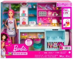 Barbie Konditorei – Spielset mit Puppe