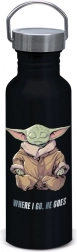 Aluminiumflasche mit Grogu-Motiv aus The Mandalorian