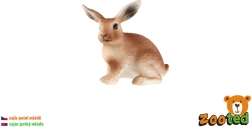 Figur des Feldhasen-Jungtiers Zooted 6 cm