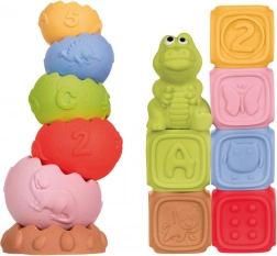 Montessori Bausteine und Sinnespyramide 13 Stück