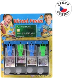 Kasse mit tschechischem Geld 28 × 22 cm