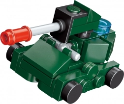 QMAN Mini-Bausatz 3-in-1 Panzer