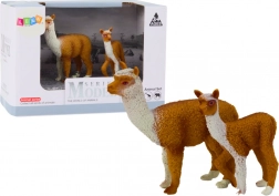 Lama mit Jungtier – Figuren-Set 8 und 6 cm