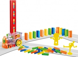 Zug mit Domino für Kinder