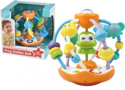 Interaktive Kugel Frosch mit Licht und Musik