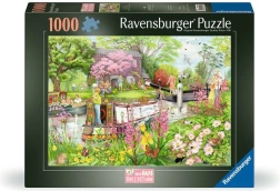 Ravensburger Puzzle Cosy Café Collection Nr. 4: Fluss-Café 1000 Teile