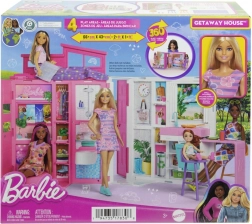 Barbie gemütliches faltbares Haus mit Puppe