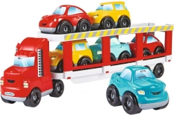 Abrick Transporter mit 6 Autos
