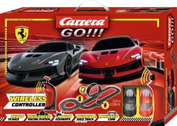 Carrera GO Autorennbahn Ferrari Supercar Power 5,3 m mit kabellosen Controllern