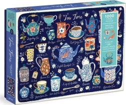 Galison Puzzle Teatime 1000 Teile