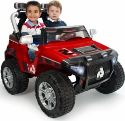 Kinder‑Elektroauto 24V Monster für zwei, LED‑Lichter – INJUSA