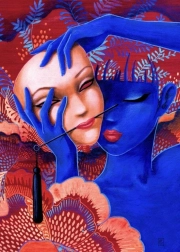 Grafika Puzzle Bas Les Masques 500 Teile