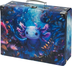 Faltbarer Schulrucksack Axolotl Baagl