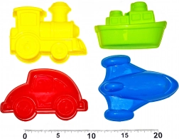 Sandförmchen - Set mit 4 Stück