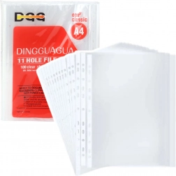 Kristallklare Dokumentenhüllen A4 100 Stk.