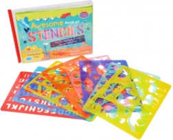 Großes Schablonenset in praktischer Etui-Tasche