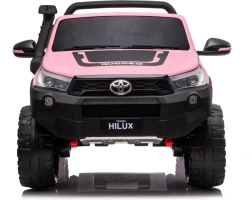 Elektrisches Kinderauto Toyota Hilux für 2 Personen mit Fernbedienung – Rosa