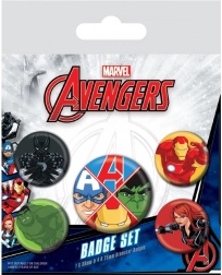 AVENGERS Button-Set
