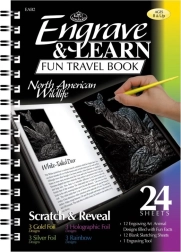 ROYAL & LANGNICKEL Scratch-Art-Block – Wildtiere Nordamerikas