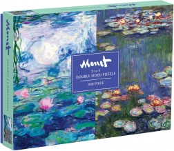 Beidseitiges Puzzle Monet mit 500 Teilen