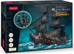 Leuchtendes 3D-Puzzle Segelschiff Queen Anne’s Revenge 293 Teile