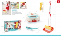 Interaktives Reinigungsset mit Saugroboter für Kinder