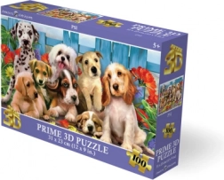 3D-Puzzle Welpen 100 Teile 31 × 23 cm