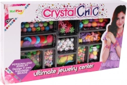 Set aus bunten Armbändern Crystal