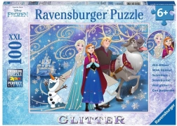 Puzzle XXL 100 Stk. Die Eiskönigin Glitzernder Schnee