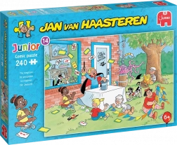 Puzzle JUMBO Jan van Haasteren Junior: Zauberer 240 Teile