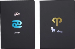 Liniertes Notizbuch Zodiac 18,5×25,5 cm