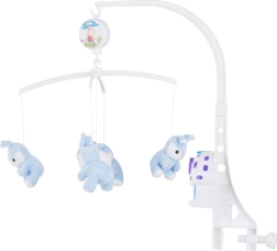 Musik-Mobile zum Aufhängen Blaue Häschen CHIPOLINO