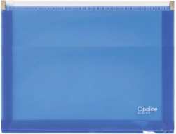 A5-Reißverschlussmappe Opaline blau
