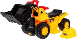 Kinder-Akku-Radlader mit Helm und Sounds