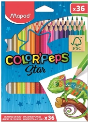 Buntstifte MAPED Color'Peps, 36 Stk.
